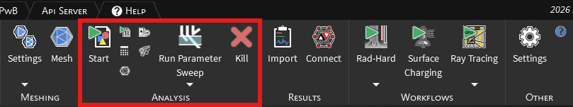 Charge Ribbon Analysis
