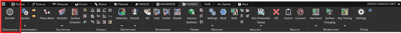 Domain For Charge
