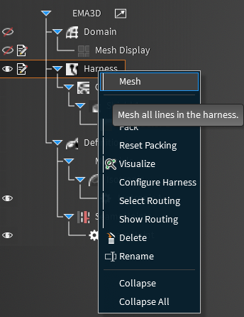 mharness meshing 2